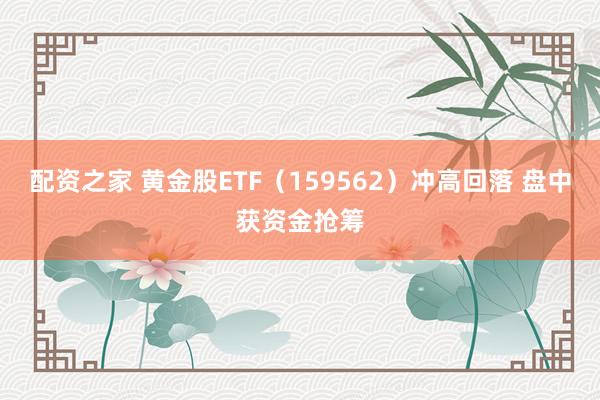 配资之家 黄金股ETF(159562)冲高回落 盘中获资金抢筹