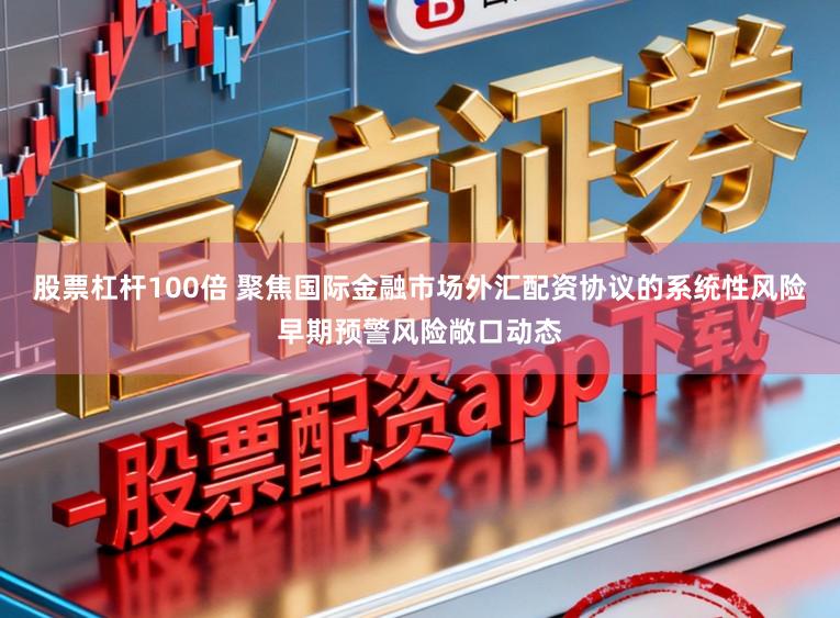 股票杠杆100倍 聚焦国际金融市场外汇配资协议的系统性风险早期预警风险敞口动态