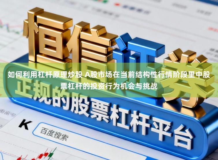 如何利用杠杆原理炒股 A股市场在当前结构性行情阶段里中股票杠杆的投资行为机会与挑战