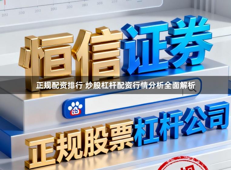 正规配资排行 炒股杠杆配资行情分析全面解析